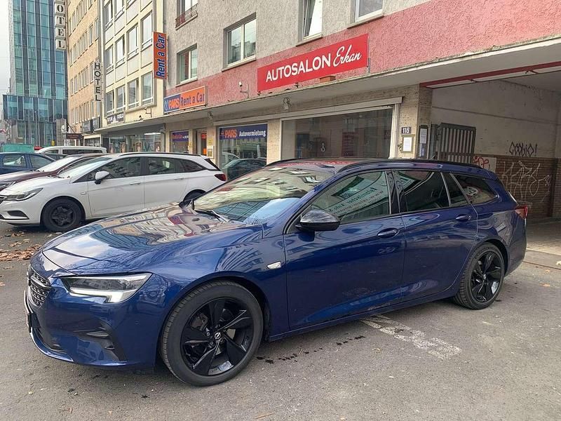Blau Gebraucht 2021 Opel Insignia Ultimate Kombi | 14.990 € (Fairer Preis) - Bild 1/4