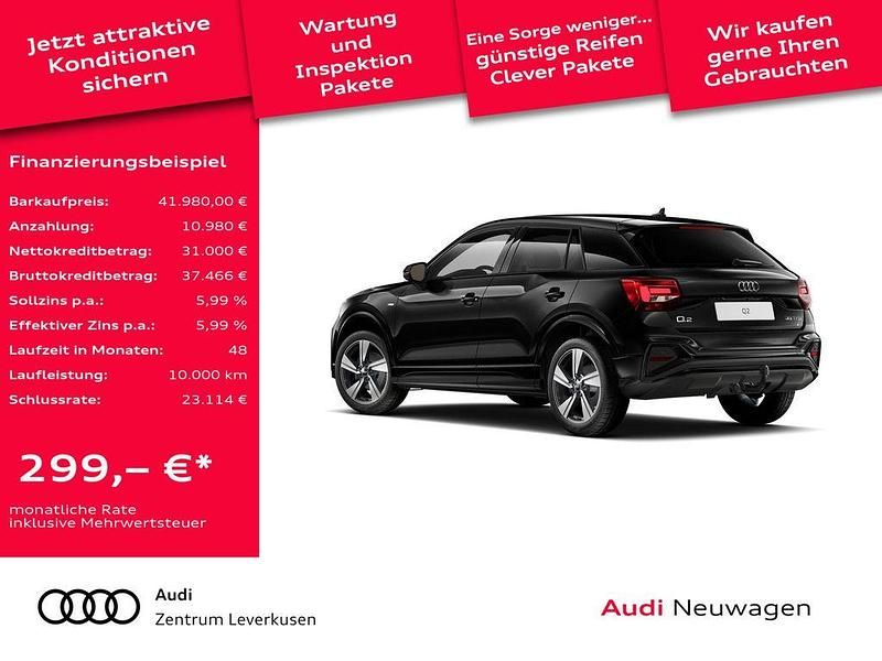 Neu Audi Q2 S-Line 150 PS (110 kW) 2026 Schwarz SUV