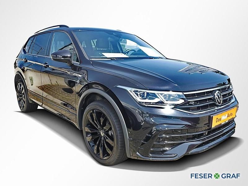 Gebraucht VW Tiguan Allspace R-line 190 PS (139 kW) 2022 Deep black perleffekt SUV