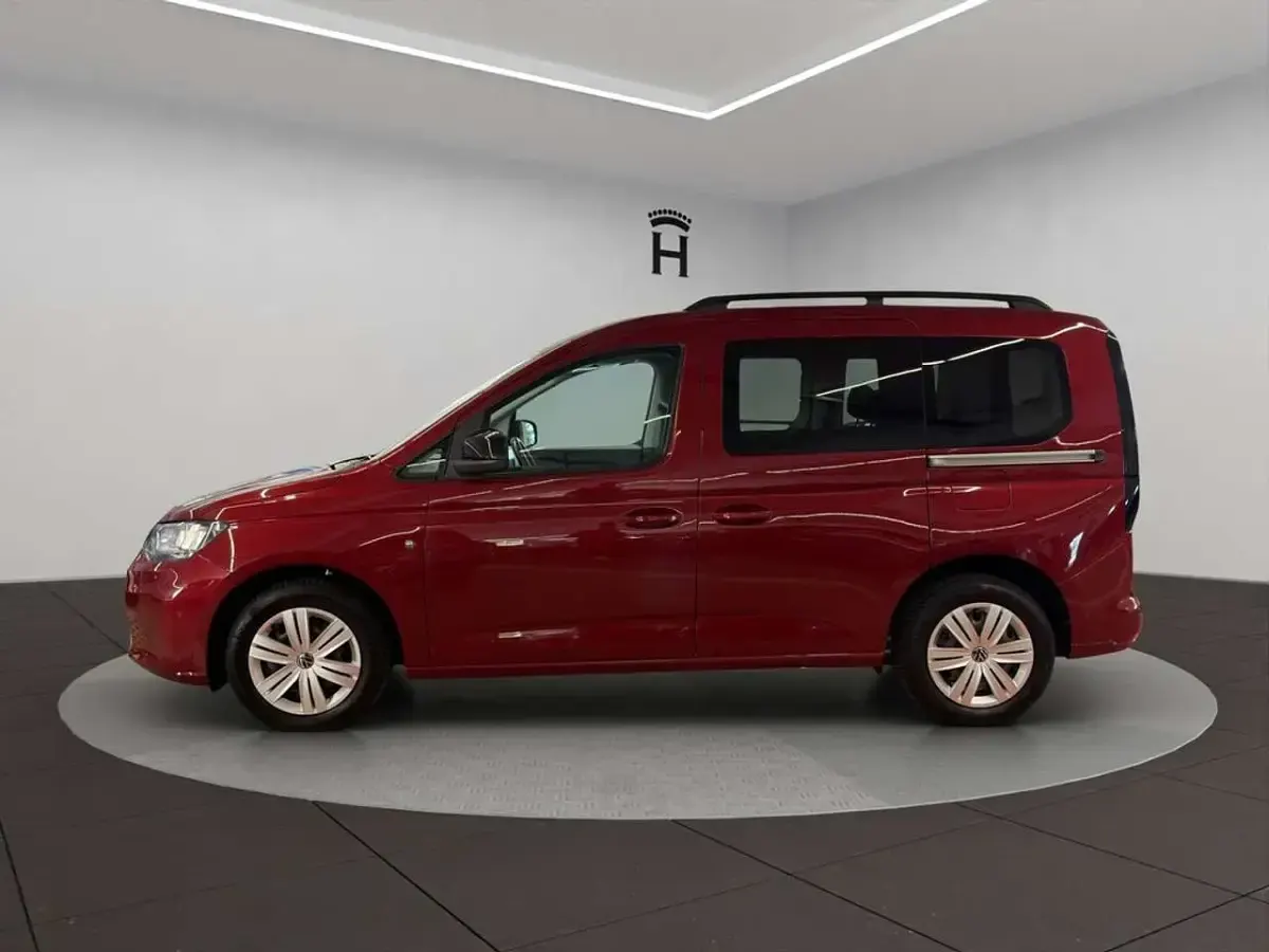 Gebraucht VW Caddy Basis 114 PS (83 kW) 2021 Rot Van / Kleinbus