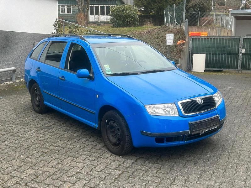 Gebraucht Skoda Fabia 75 PS (55 kW) 2003 Blau Kombi