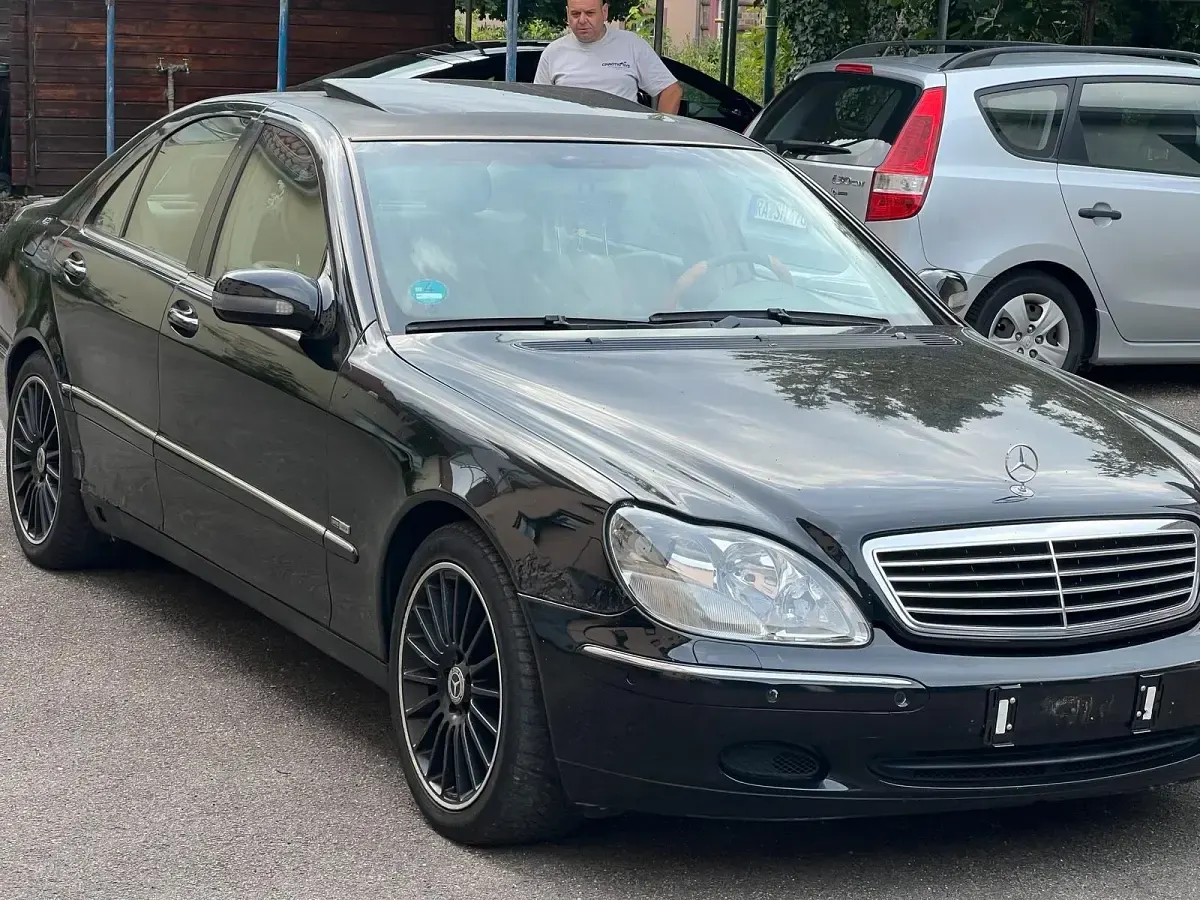 Gebraucht Mercedes S320 220 PS (161 kW) 2001 Schwarz Limousine