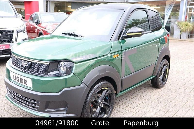 Neu Ligier Myli 11 kW (16 PS) 2025 Grün Kleinwagen