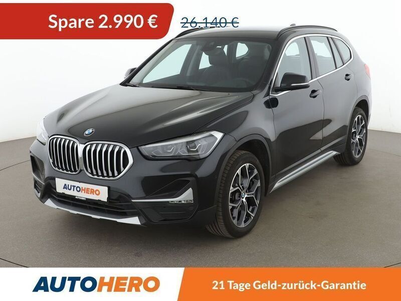 Schwarz Gebraucht 2021 BMW X1 xLine SUV | 23.150 € (Guter Preis) - Bild 1/3