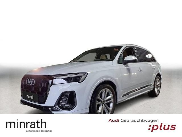 Gletscherweiß metallic Gebraucht 2025 Audi Q7 S-Line SUV | 69.940 € (Fairer Preis) - Bild 1/4
