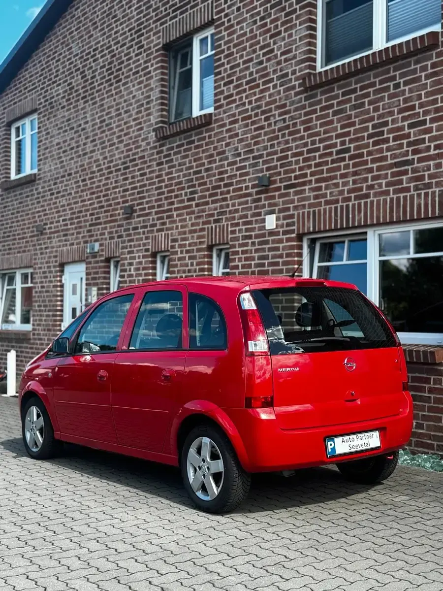 Gebraucht Opel Meriva 101 PS (74 kW) 2005 Rot Van / Kleinbus