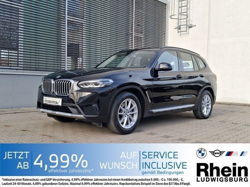Schwarz Gebraucht 2022 BMW X3 Sport Line SUV | 36.970 € (Fairer Preis) - Bild 1/4