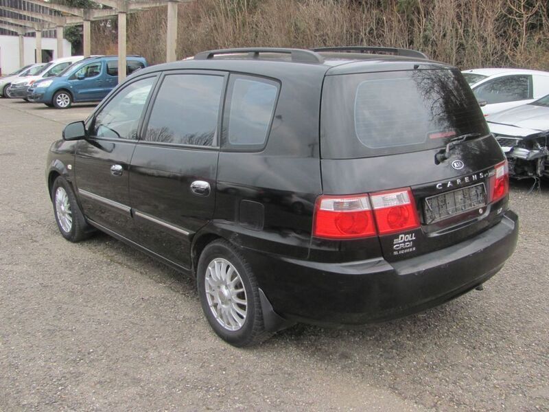Gebraucht Kia Carens EX 113 PS (83 kW) 2004 Schwarz Van / Kleinbus