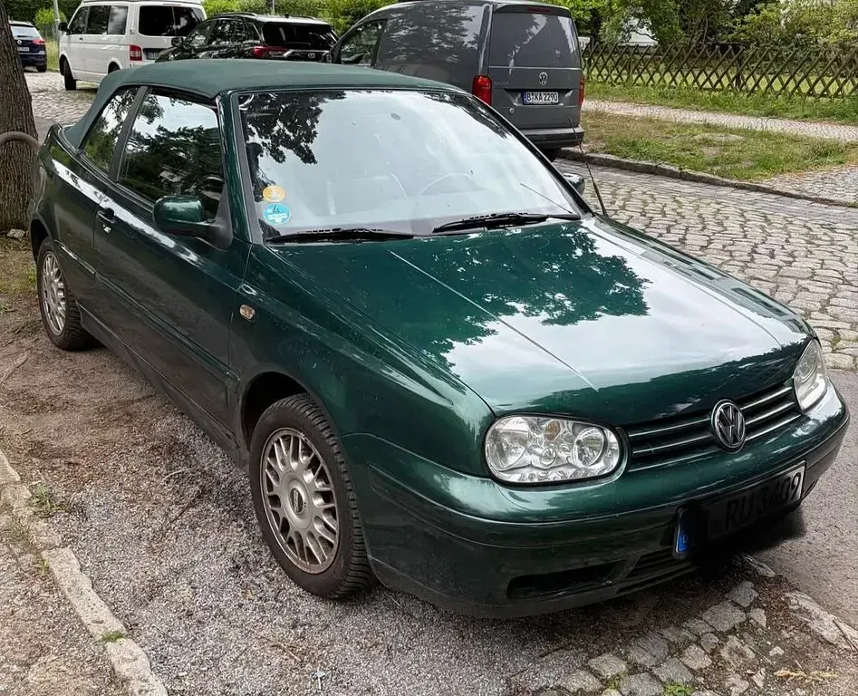 Gebraucht VW Golf Classicline 90 PS (66 kW) 1998 Grün Cabrio