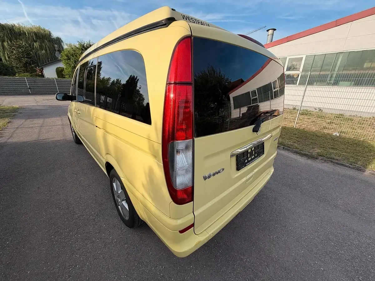 Gebraucht Mercedes Viano 204 PS (150 kW) 2009 Gelb Van / Kleinbus