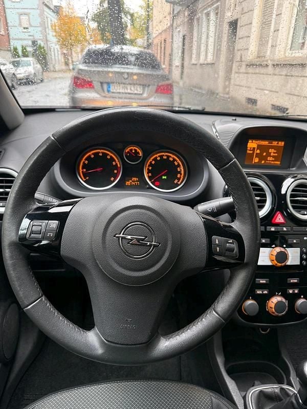 Blau Gebraucht 2007 Opel Corsa Kleinwagen | 999 € (Superpreis) - Bild 1/4