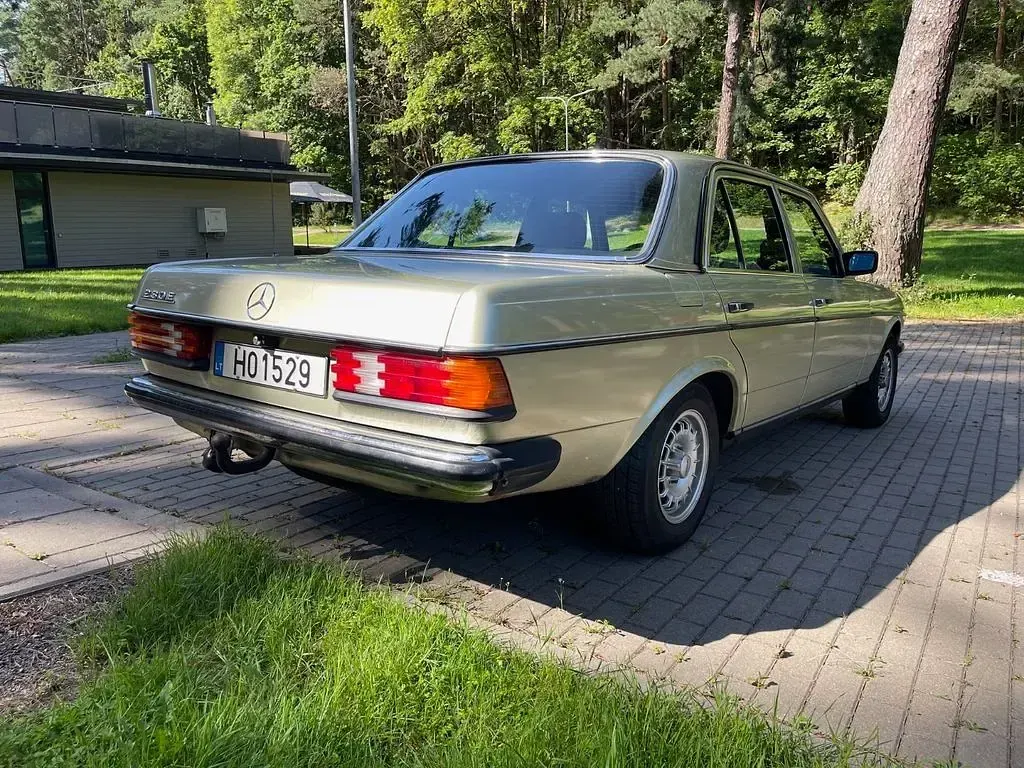 Używany Mercedes E230 136 KM (100 kW) 1983 Zielony Sedan/Limuzyna