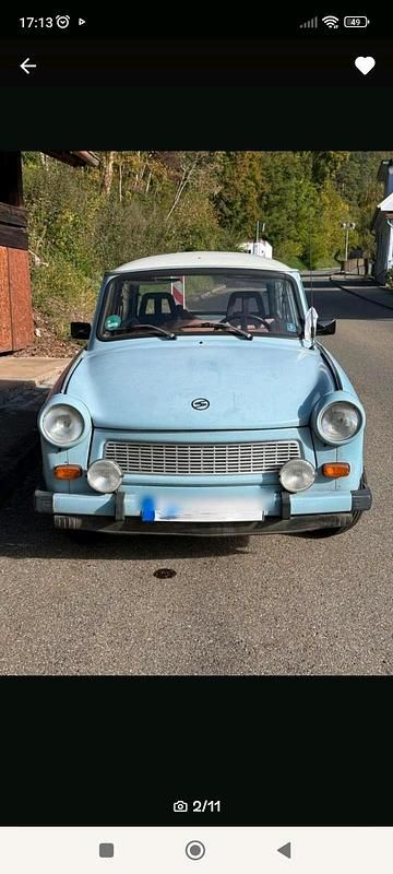 Blau Gebraucht 2025 Trabant 601 Limousine | 5.500 € - Bild 1/4