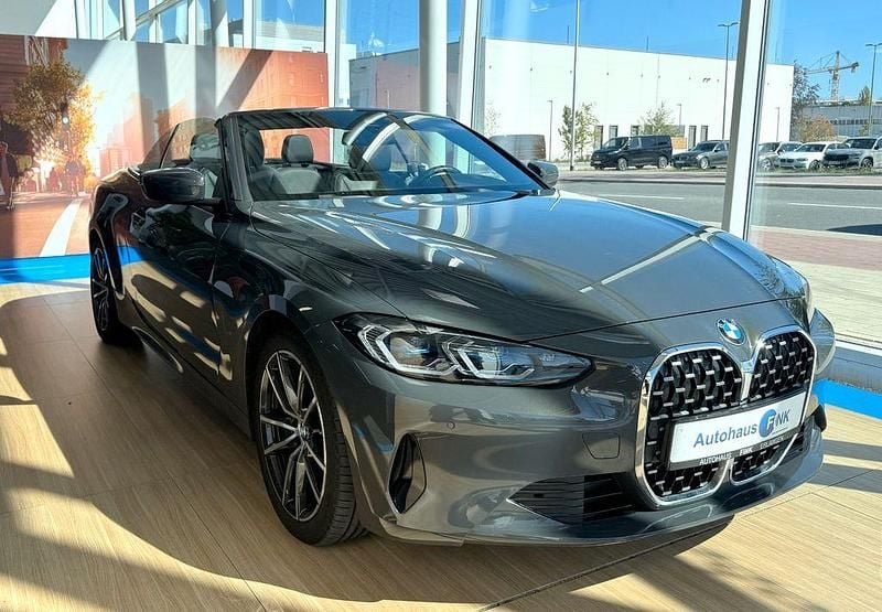 Grau Gebraucht 2022 BMW 420 Sport Line Cabrio | 37.900 € (Guter Preis) - Bild 1/4