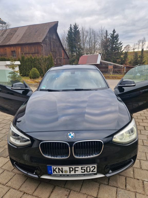 Schwarz Gebraucht 2013 BMW 116 Efficient Dynamics Kleinwagen | 7.000 € (Fairer Preis) - Bild 1/4