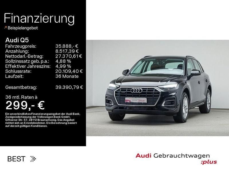 Brillantschwarz Gebraucht 2023 Audi Q5 SUV | 35.888 € (Superpreis) - Bild 1/4