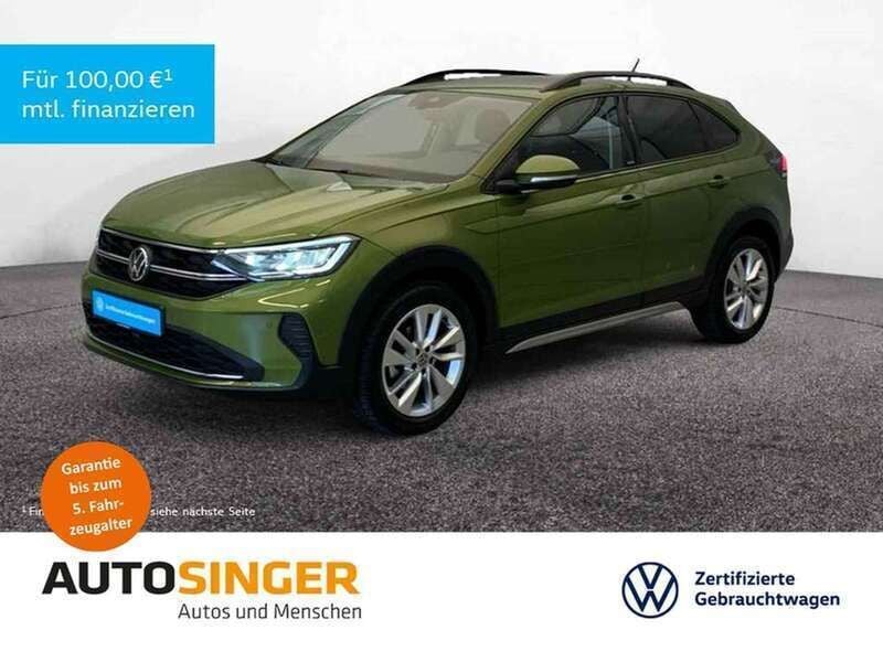 Visual green metallic Gebraucht 2024 VW Taigo Move SUV | 26.480 € (Fairer Preis) - Bild 1/3
