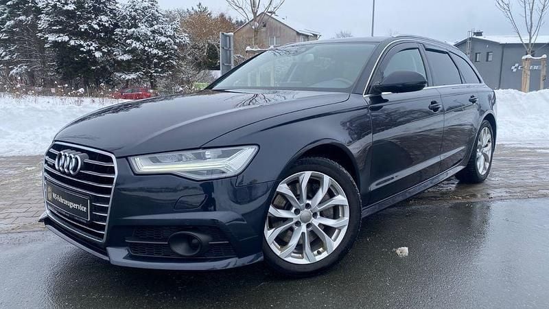Blau Gebraucht 2017 Audi A6 Sport Kombi | 15.950 € (Superpreis) - Bild 1/4