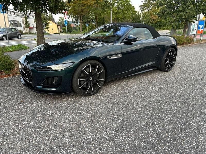 Beige Gebraucht 2022 Jaguar F-Type R-Dynamic Cabrio | 65.900 € (Guter Preis) - Bild 1/4