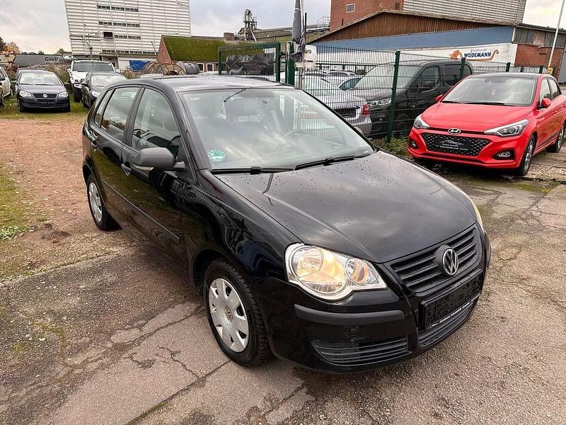 Gebraucht VW Polo Trendline 60 PS (44 kW) 2009 Schwarz Limousine