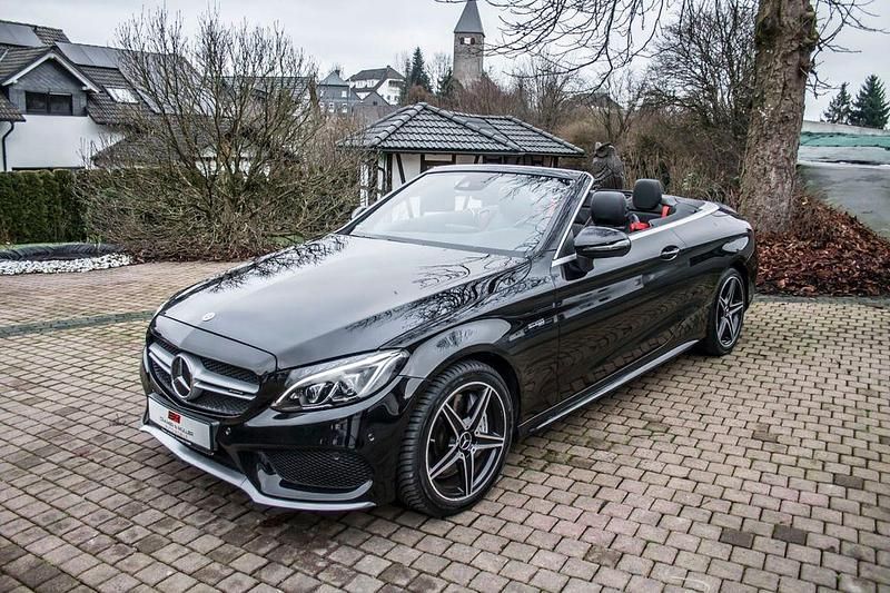 Schwarz Gebraucht 2017 Mercedes C43 AMG AMG Cabrio | 35.900 € (Fairer Preis) - Bild 1/4