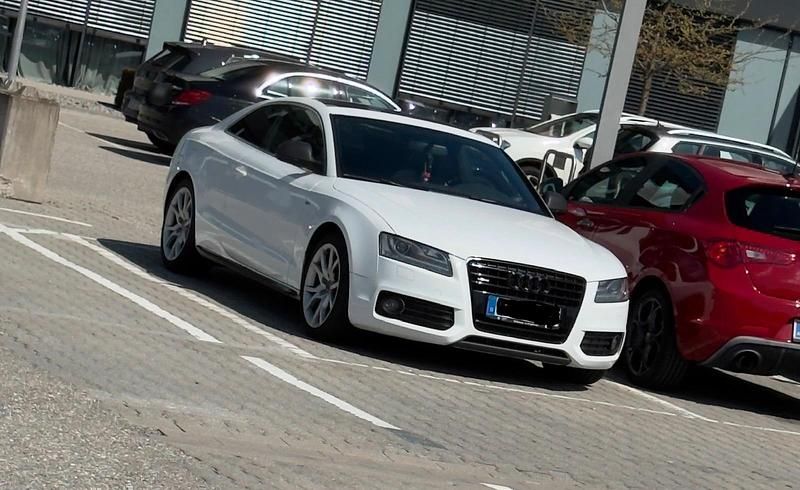 Usata Audi A5 239 CV (175 kW) 2009 Bianco Coupé