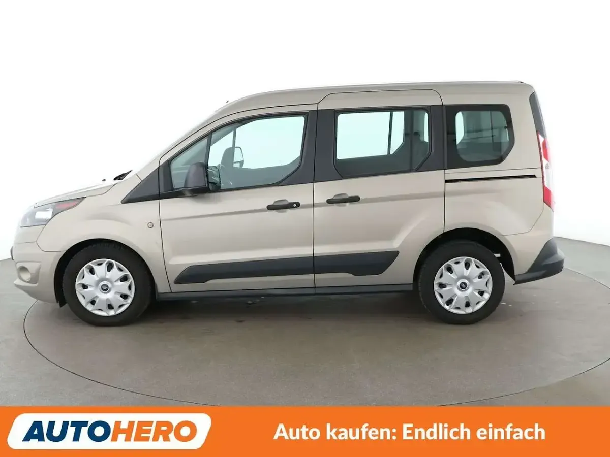 Gebraucht Ford Tourneo Connect Trend 101 PS (74 kW) 2016 Tectonic silver Van / Kleinbus