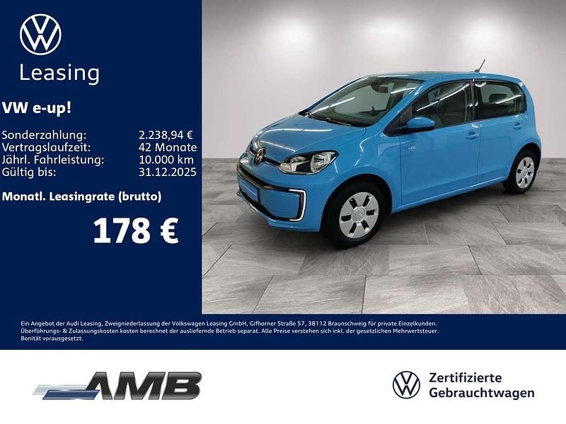 Blau Gebraucht 2020 VW e-up! Kleinwagen | 11.980 € (Fairer Preis) - Bild 1/3
