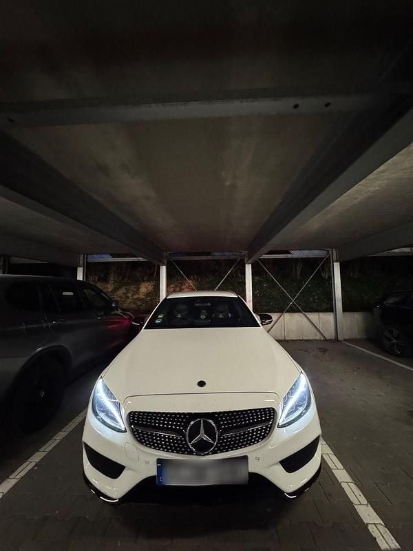 Weiß Gebraucht 2015 Mercedes C220 AMG line Kombi | 12.900 € (Etwas zu teuer) - Bild 1/4
