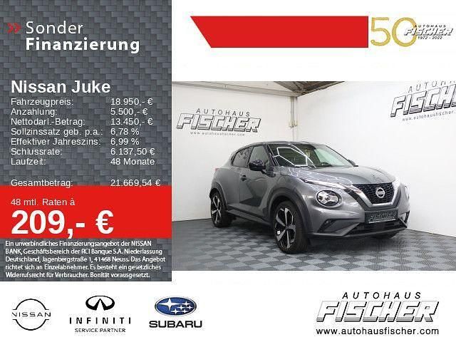 Grau Gebraucht 2021 Nissan Juke 360º SUV | 18.950 € (Fairer Preis) - Bild 1/4