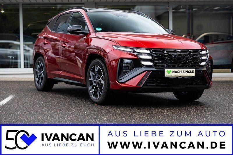 Ultimate red Gebraucht 2024 Hyundai Tucson N Line SUV | 39.990 € (Fairer Preis) - Bild 1/4