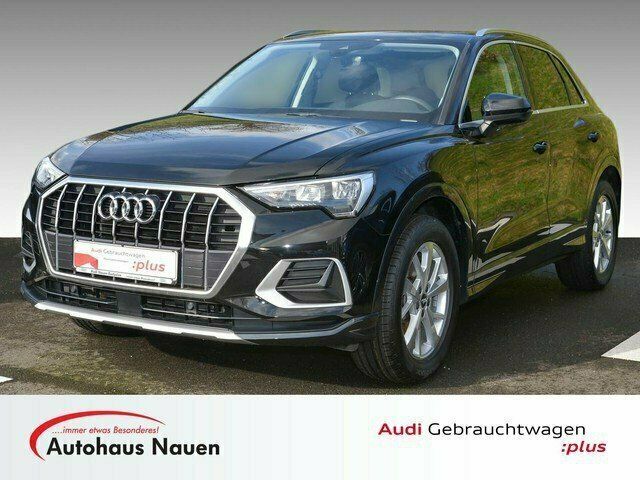 Schwarz metallic Gebraucht 2019 Audi Q3 Advanced Plus SUV | 33.991 € - Bild 1/4