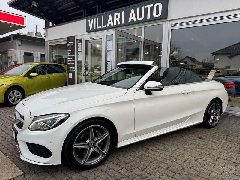 Second-hand Mercedes C220 AMG 170 CP (125 kW) 2018 Alb Cabrio