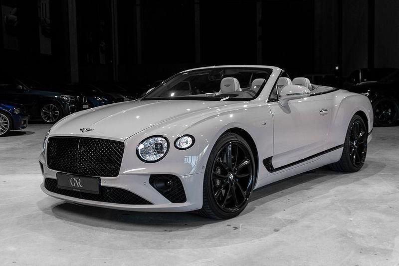 Grau Gebraucht 2022 Bentley Continental GT Convertible Mulliner Cabrio | 224.344 € (Teuer) - Bild 1/4