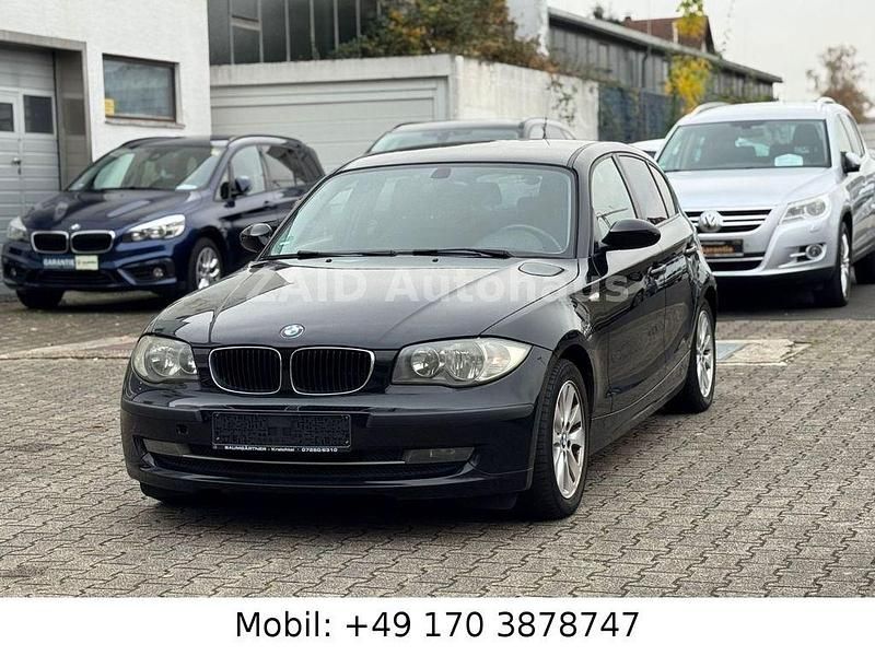 Schwarz Gebraucht 2008 BMW 116 Sport Line Kleinwagen | 2.999 € (Fairer Preis) - Bild 1/4
