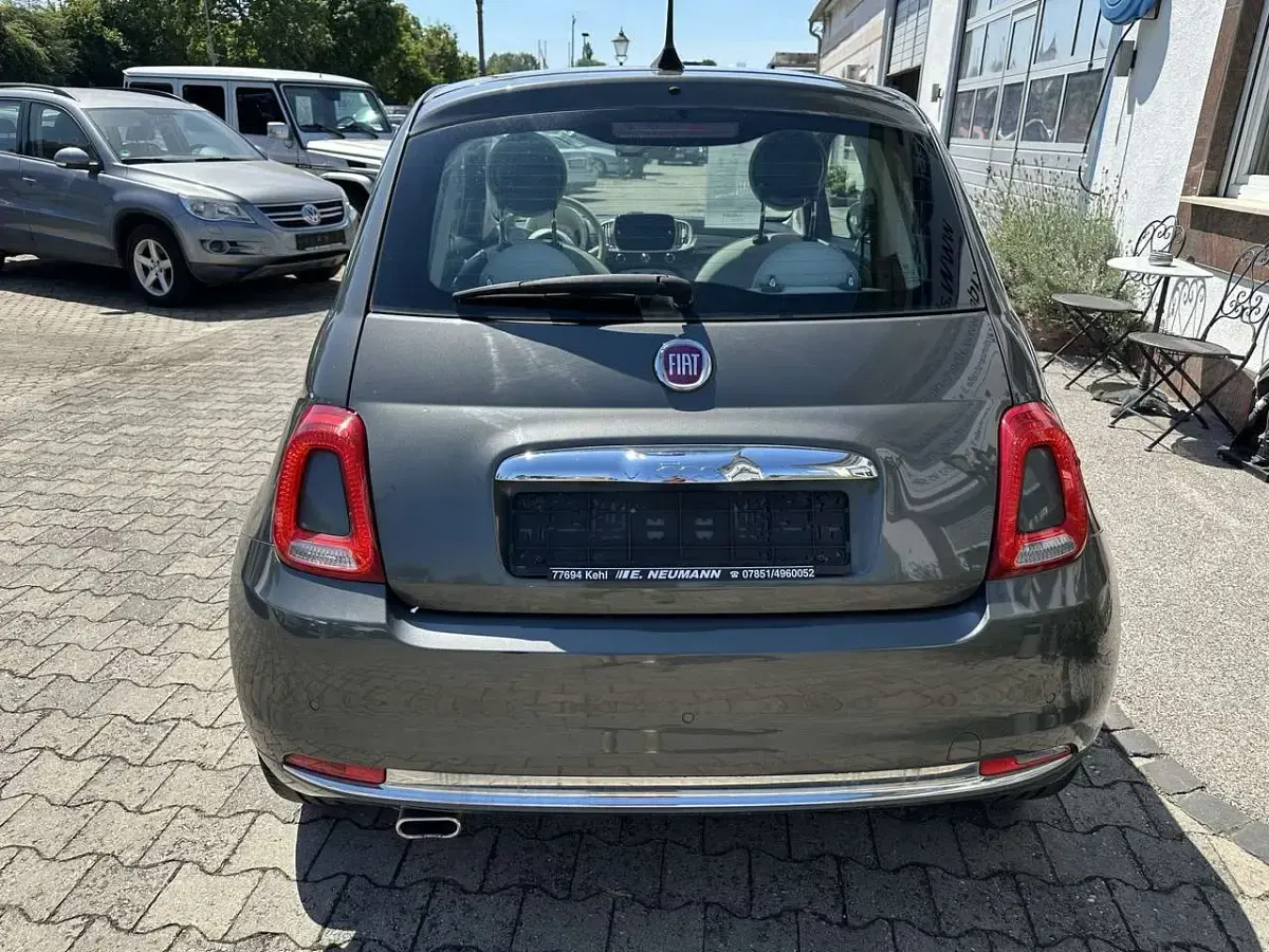 Gebraucht Fiat 500 Lounge 69 PS (50 kW) 2018 Grau Limousine