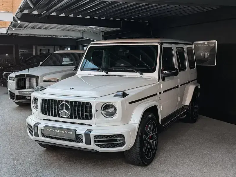 Gebraucht Mercedes G63 AMG AMG 585 PS (430 kW) 2019 Designo bright white SUV