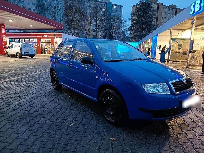 Gebraucht Skoda Fabia 54 PS (39 kW) 2003 Blau Kleinwagen
