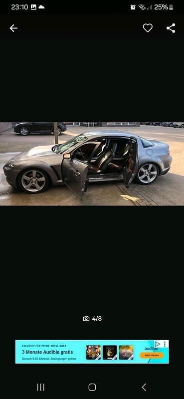 Gebraucht Mazda RX8 192 PS (141 kW) 2003 Grau Coupé