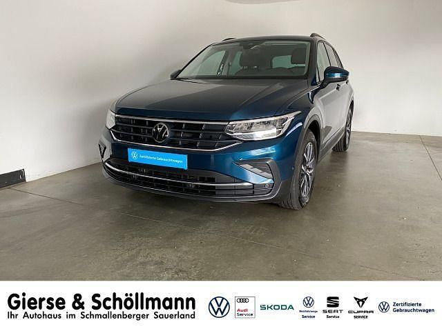 Blau Gebraucht 2022 VW Tiguan Life SUV | 26.950 € (Fairer Preis) - Bild 1/4