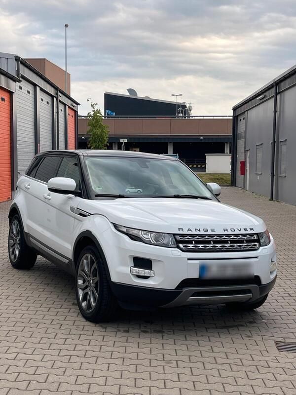 Weiß Gebraucht 2012 Land Rover Range Rover evoque SUV | 12.900 € (Teuer) - Bild 1/4