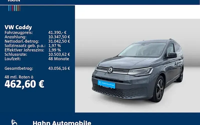 Gebraucht VW Caddy Style 150 PS (110 kW) 2025 Pure grey Van / Kleinbus