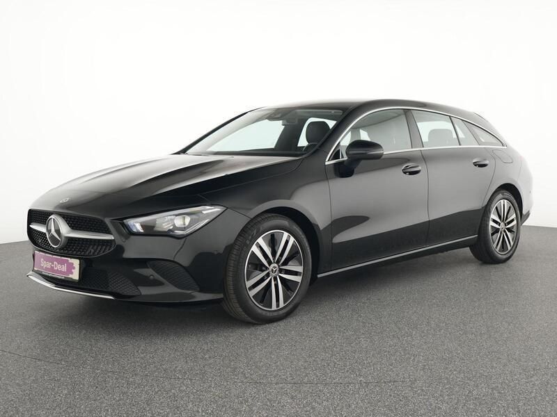 Nachtschwarz Gebraucht 2021 Mercedes CLA180 Progressive Limousine | 21.945 € (Guter Preis) - Bild 1/4
