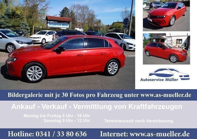 Rot Gebraucht 2023 Opel Astra Limousine | 17.850 € (Superpreis) - Bild 1/4