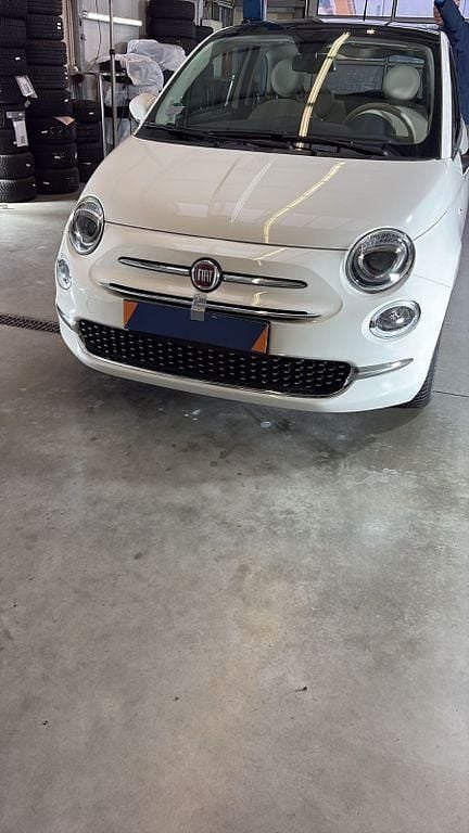 Weiß Gebraucht 2016 Fiat 500 Lounge Kleinwagen | 7.200 € (Guter Preis) - Bild 1/4
