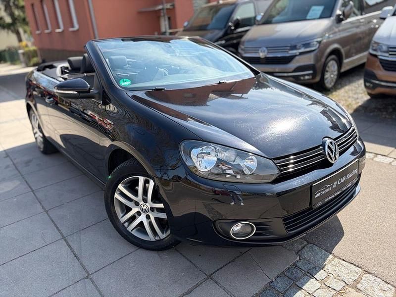 Gebraucht VW Golf Cabriolet 122 PS (89 kW) 2013 Schwarz Cabrio