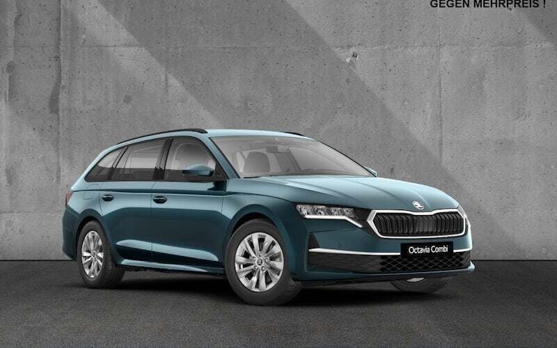 Blau Neu 2025 Skoda Octavia Selection Kombi | 25.690 € (Superpreis) - Bild 1/4