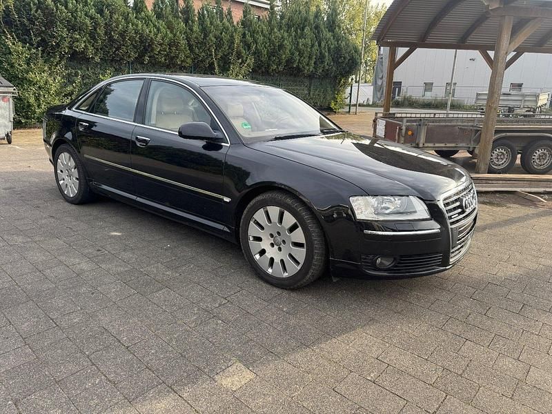 Schwarz Gebraucht 2008 Audi A8 Limousine | 4.350 € - Bild 1/4