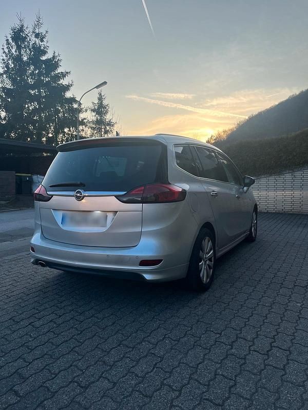 Gebraucht Opel Zafira OPC 165 PS (121 kW) 2012 Silber Van / Kleinbus