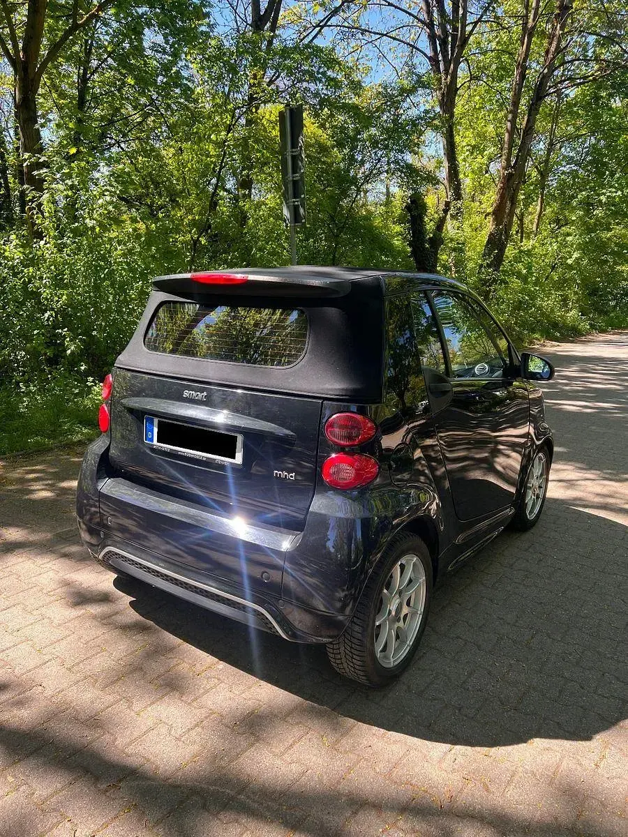 Gebraucht Smart ForTwo Cabrio Pulse 71 PS (52 kW) 2012 Schwarz Cabrio